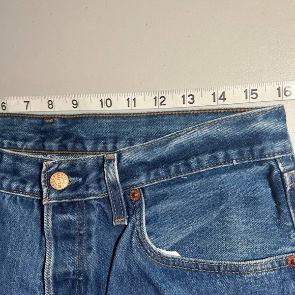 Vintage 1999 Levi's 501 xx Denim Jeans Special Edition 34x32* Button Fly - Picture 10 of 13